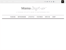 Tablet Screenshot of mamastylista.com